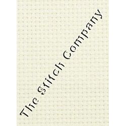 Borduurstofstukje Aida 7.1 kruisjes-cm. White Ubelhör fabrics-a18001s8