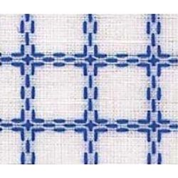 Beiersbont wit-blauw 5400.102