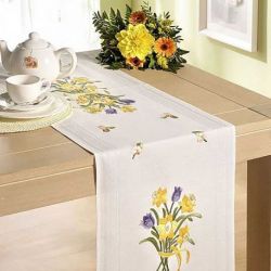 Borduurpakket Loper narcissen Deco Line 111511