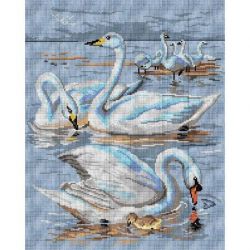 Borduurstramien Zwanen Deco Line 3055M