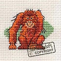 Borduurpakket Orang-utan Mouseloft-004-b06