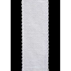 Aidaband 5 cm. Wit tsc-ab5-01