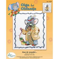 Borduurpakket Aan de Wandel tsck-1002a