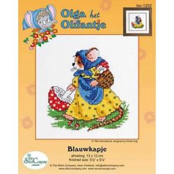 Borduurpakket Blauwkapje tsck-1202a