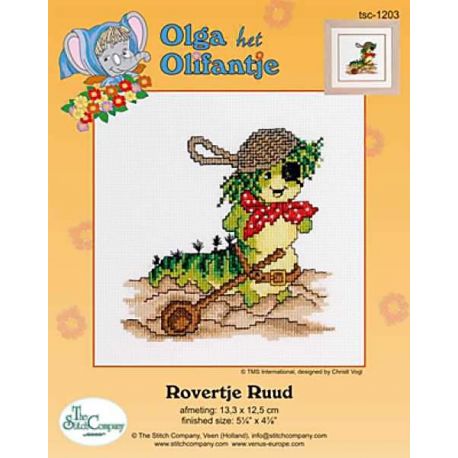 Borduurpakket Rovertje Ruud tsck-1203a