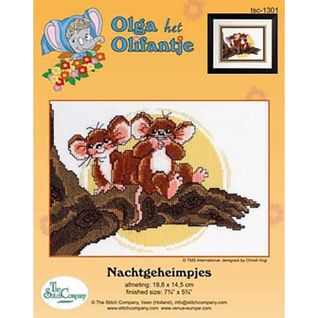 Borduurpakket Nachtgeheimpjes tsck-1301e