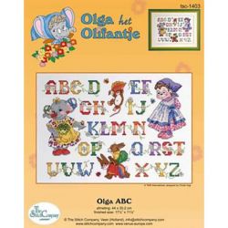 Borduurpakket Olga ABC tsck-1403a