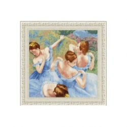 Borduurpakket blauwe dansers Golden Fleece MK050