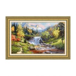 Borduurpakket bergstroom Golden Fleece VM035