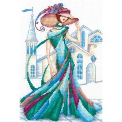 Borduurpakket Emerald Lace Andriana SANR-12