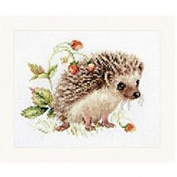 Borduurpakket egel en aardbei Alisa 0-227