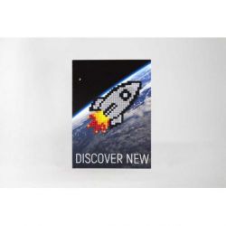 Diamond painting kaart Discover New Wizardi WC0154