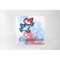 Diamond painting kaart Congratulations Wizardi WC0332