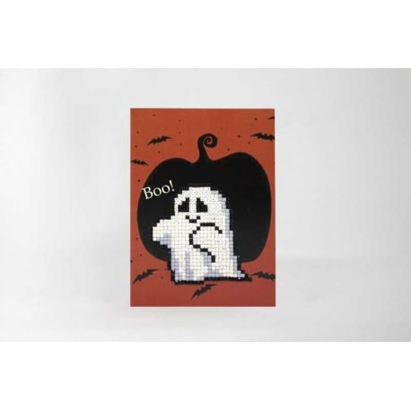 Diamond painting kaart Ghost Wizardi WC0339