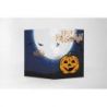 Diamond painting kaart Happy Halloween Wizardi WC0344