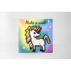 Diamond painting kaart Make a Wish Wizardi WC0345