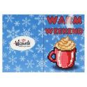 Diamond painting kaart Warm Weekend Wizardi WC0375