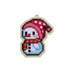 Diamond painting Little Snowman Wizardi WWP313