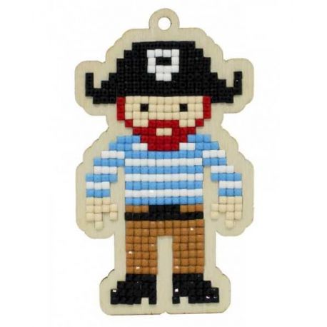 Diamond painting Boatswain Wizardi WWP367