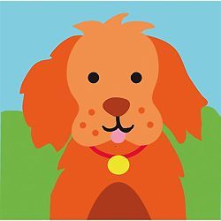 Borduurpakket Hond DMC C09N186K