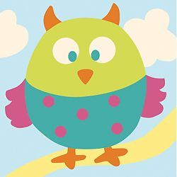 Borduurpakket Uil DMC C09N218K