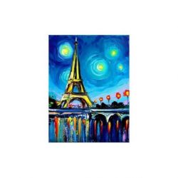 Diamond painting Paris Colours Wizardi WD291