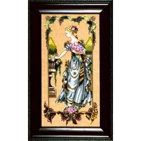 Borduurpatroon Garden Beauty Mirabilia Designs-086