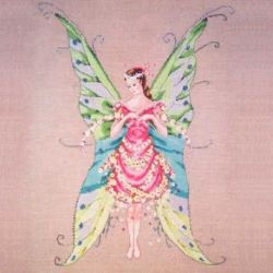 Borduurpatroon met speciale materialen Fairy Roses Mirabilia Designs-nc01s