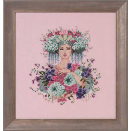 Borduurpatroon Botanical Garden Mirabilia Designs-177