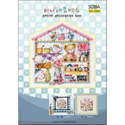 Borduurpatroon Petite Decoration Box Soda Stitch 3104