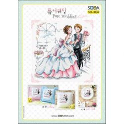 Borduurpatroon Pure Wedding Soda Stitch 3106