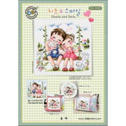 Borduurpatroon Cheese and Smile Soda Stitch 3167