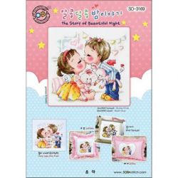 Borduurpatroon The Story of Beautiful Night Soda Stitch 3169