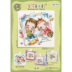 Borduurpatroon Getting into Memory Soda Stitch 3170
