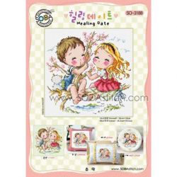 Borduurpatroon Healing Date Soda Stitch 3188