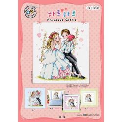 Borduurpatroon Precious Gifts Soda Stitch 3202