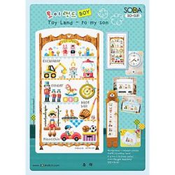 Borduurpatroon Toy Land-To my Son Soda Stitch g031