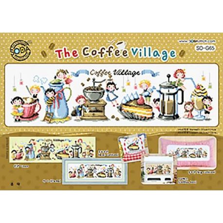 Borduurpatroon The Coffee Village Soda Stitch g065