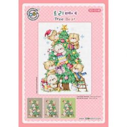 Borduurpatroon Tree Bear-Soda Stitch g148