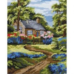 Borduurpakket Spring scene ANCHOR MR841