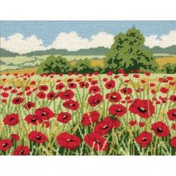 Borduurpakket Poppy field ANCHOR MR76972