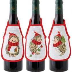 Borduurpakket flessenhanger egel PERMIN 78-2238