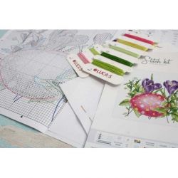 Borduurpakket Easter Egg Luca-S-b1405