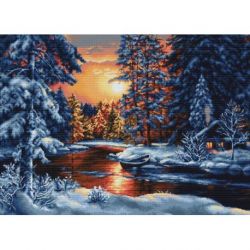 Borduurpakket Winter Landscape Luca-S b477