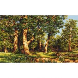 Borduurpakket The Oak Grove reproduction of 2 Shishkin Luca-S g476