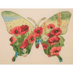 Borduurpakket Butterfly silhouette Maia 5678000-05044
