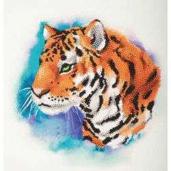 Diamond Painting Cardboard-Strong Tiger Freyja Crystal-albp-271