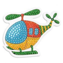 Diamond Painting Magnet-Helicopter Freyja Crystal-alvm-057