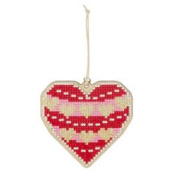 Diamond Painting Wooden Pendant-Heart Freyja Crystal-alvp-001