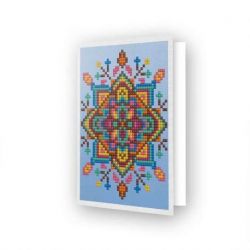 Diamond painting-Diamond Dotz Greeting Card Blue Star-Needleart World-ddg-022